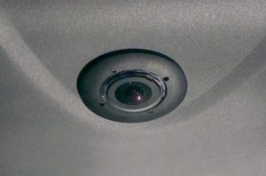 Solar Security Camera Power Close-up